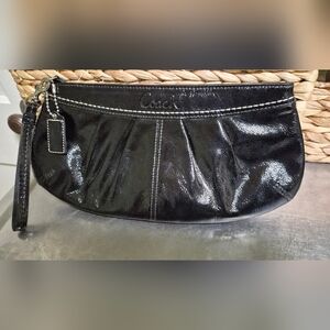 Coach Black Leather Women's Bag